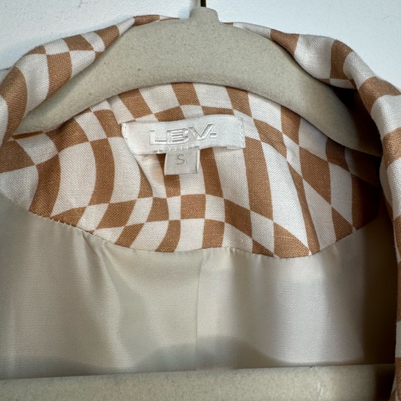 custom design - abstract pattern - blazer / corset / short matching set - Picture 3 of 4